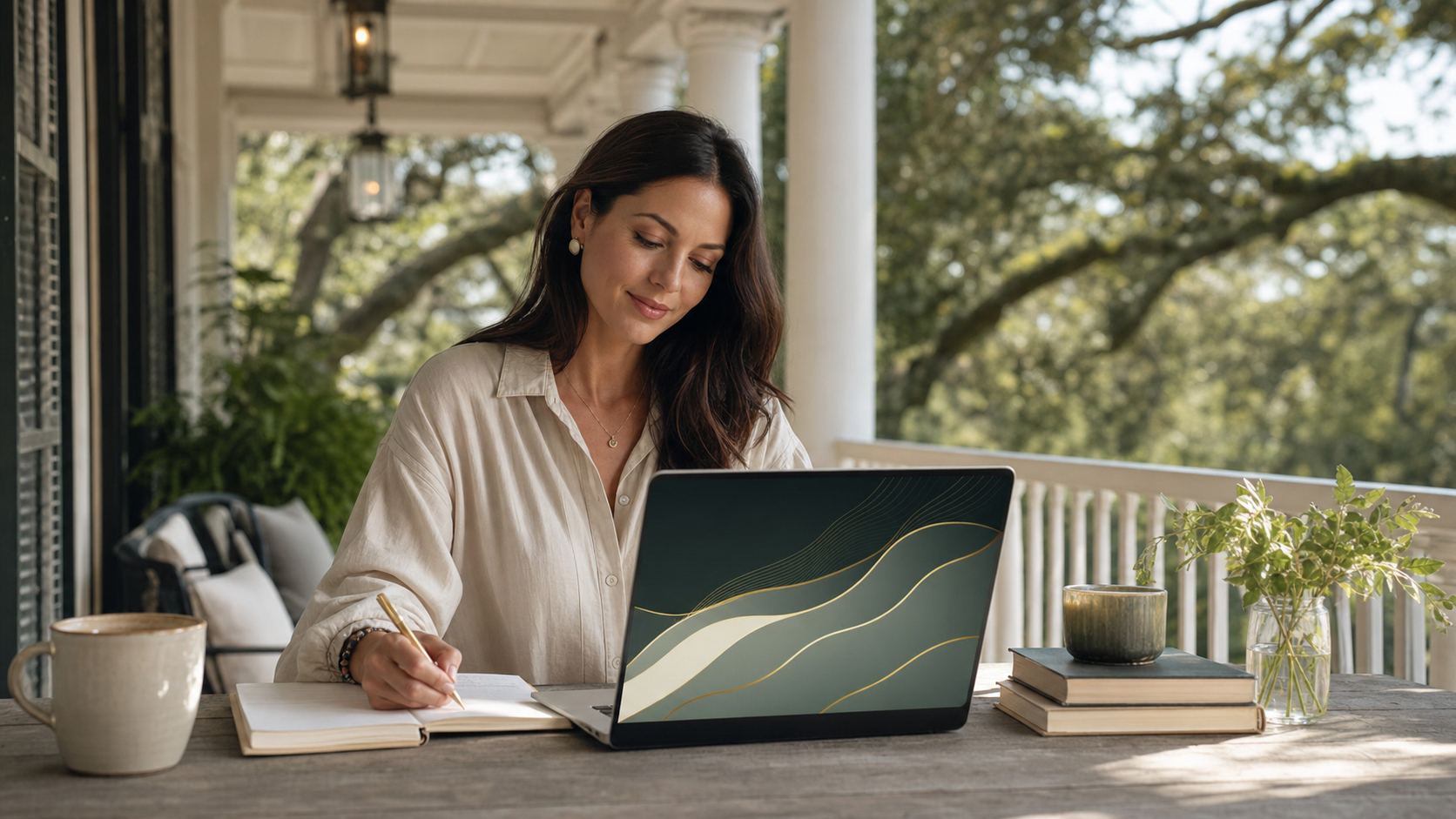Student learning online